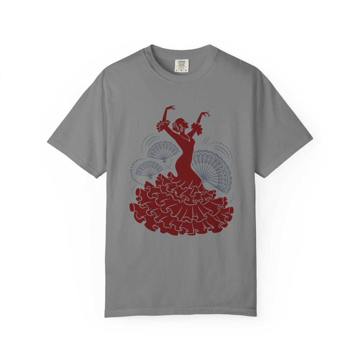 Red Dress Silhouette T-Shirt