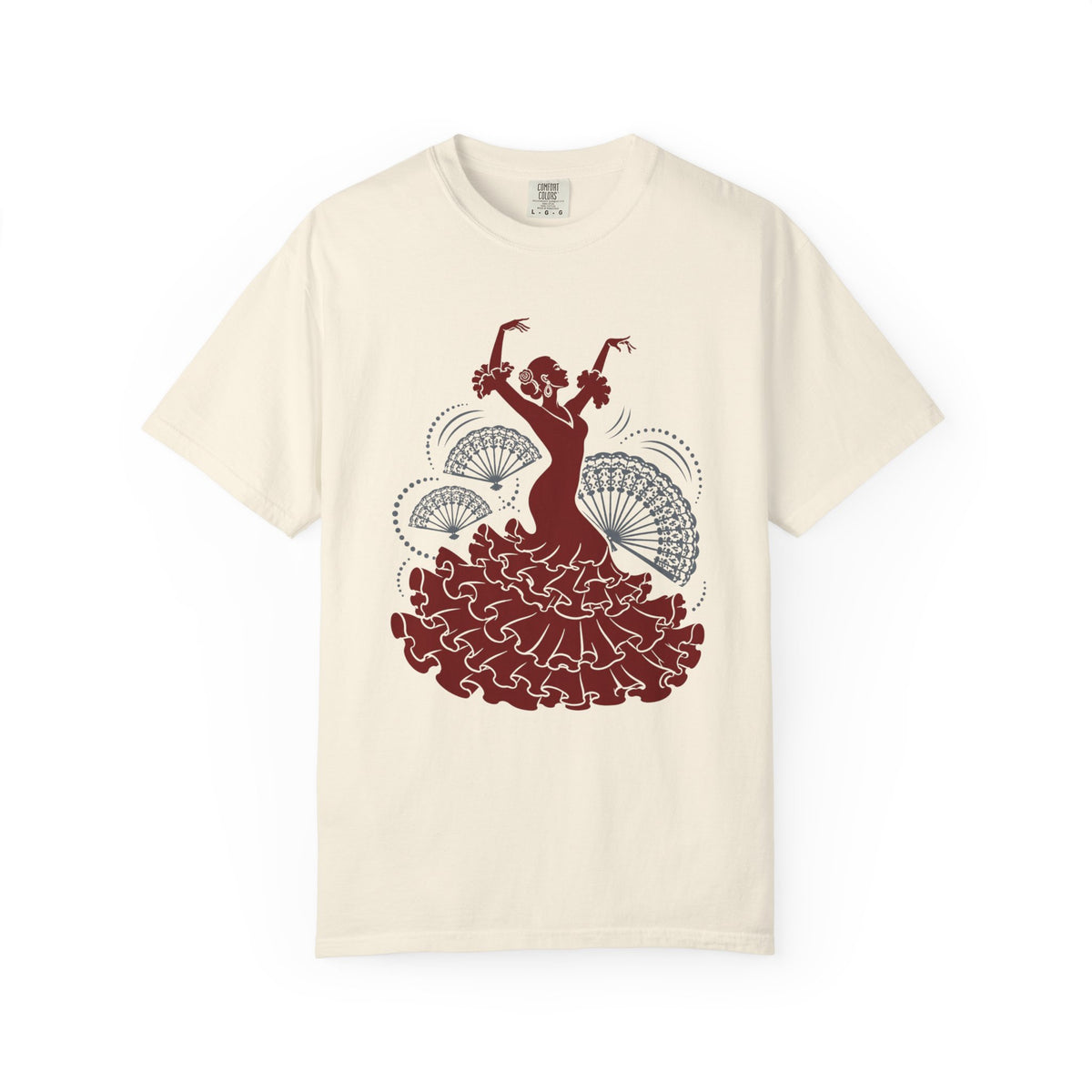 Red Dress Silhouette T-Shirt