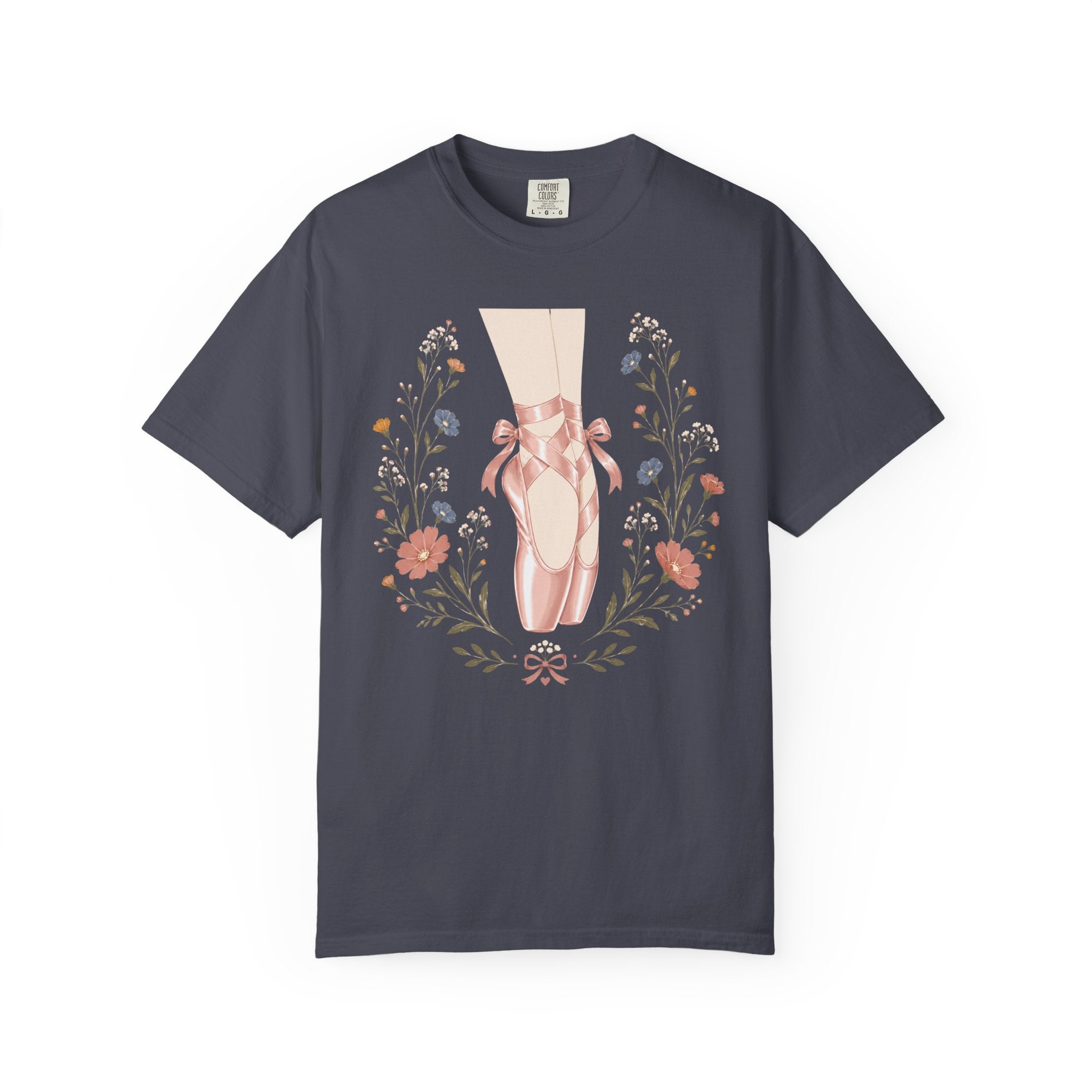 Metallic Pointe Shoes T-Shirt